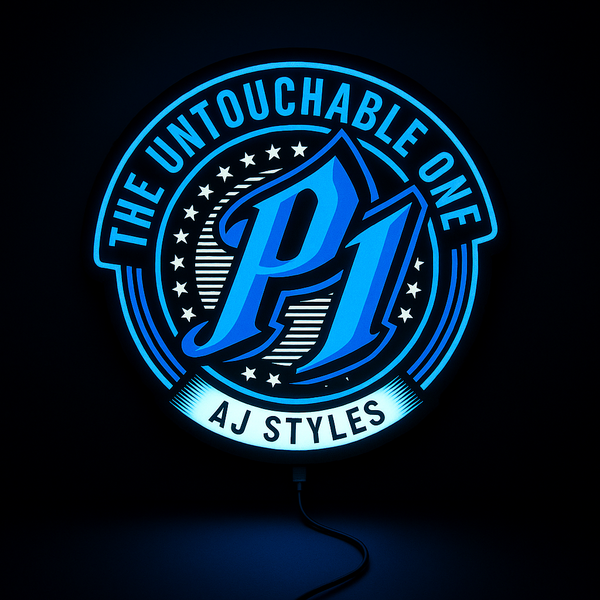 Phenomenal One' AJ Styles LED Sign