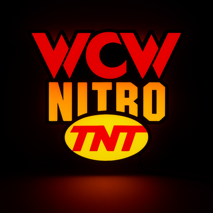 WCW Nitro on TNT Retro LED Bar Light