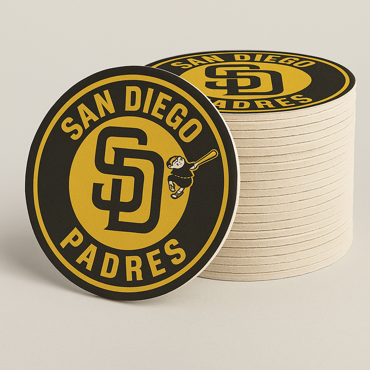 San Diego Padres Drink Coasters