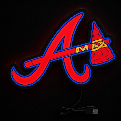 Atlanta Braves LED Sign