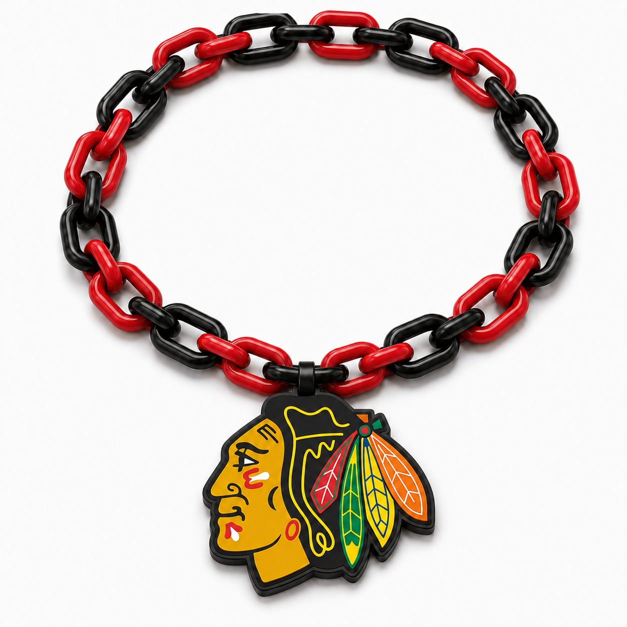 Chicago Blackhawks Classic Hype Chain by Sign Guy