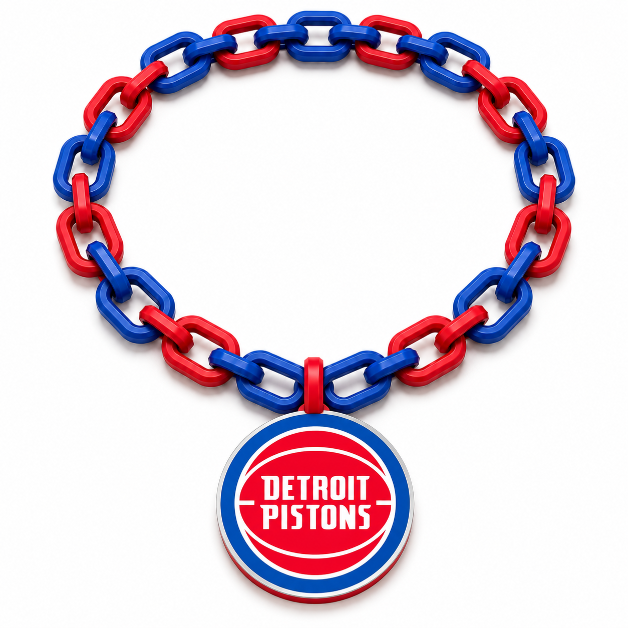 Detroit Pistons Classic Hype Chain by Sign Guy