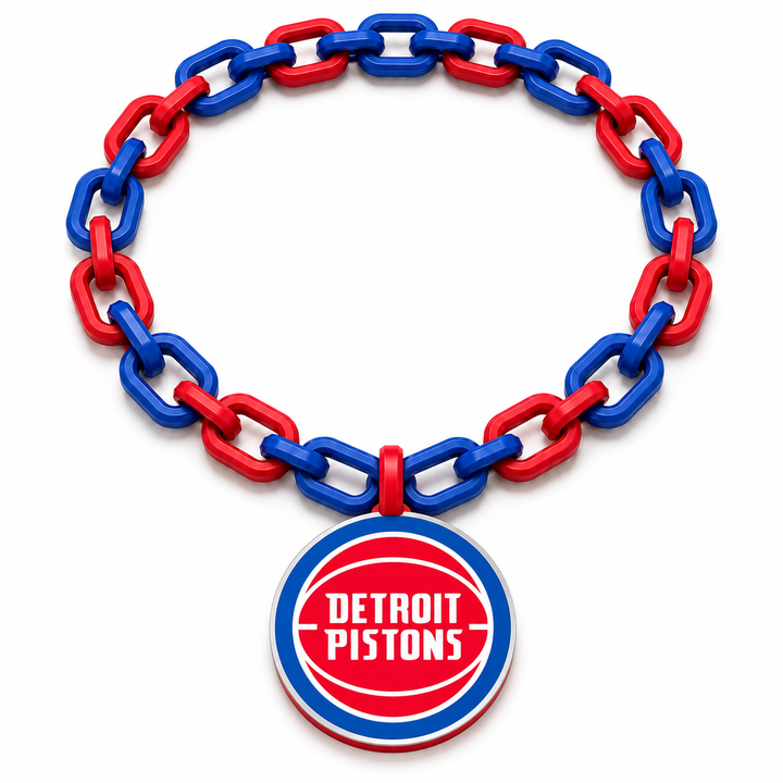 Detroit Pistons Classic Hype Chain by Sign Guy