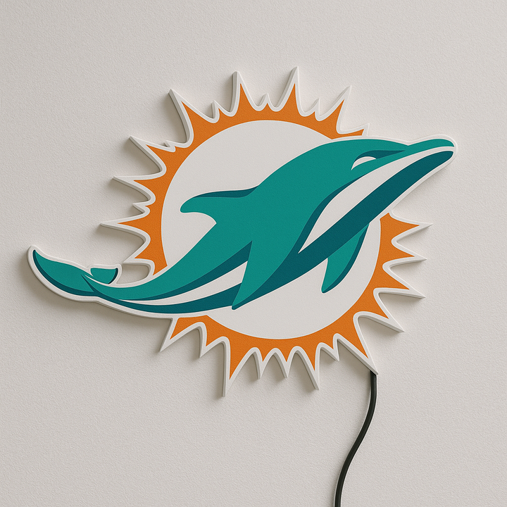 Miami Dolphins LED Sign