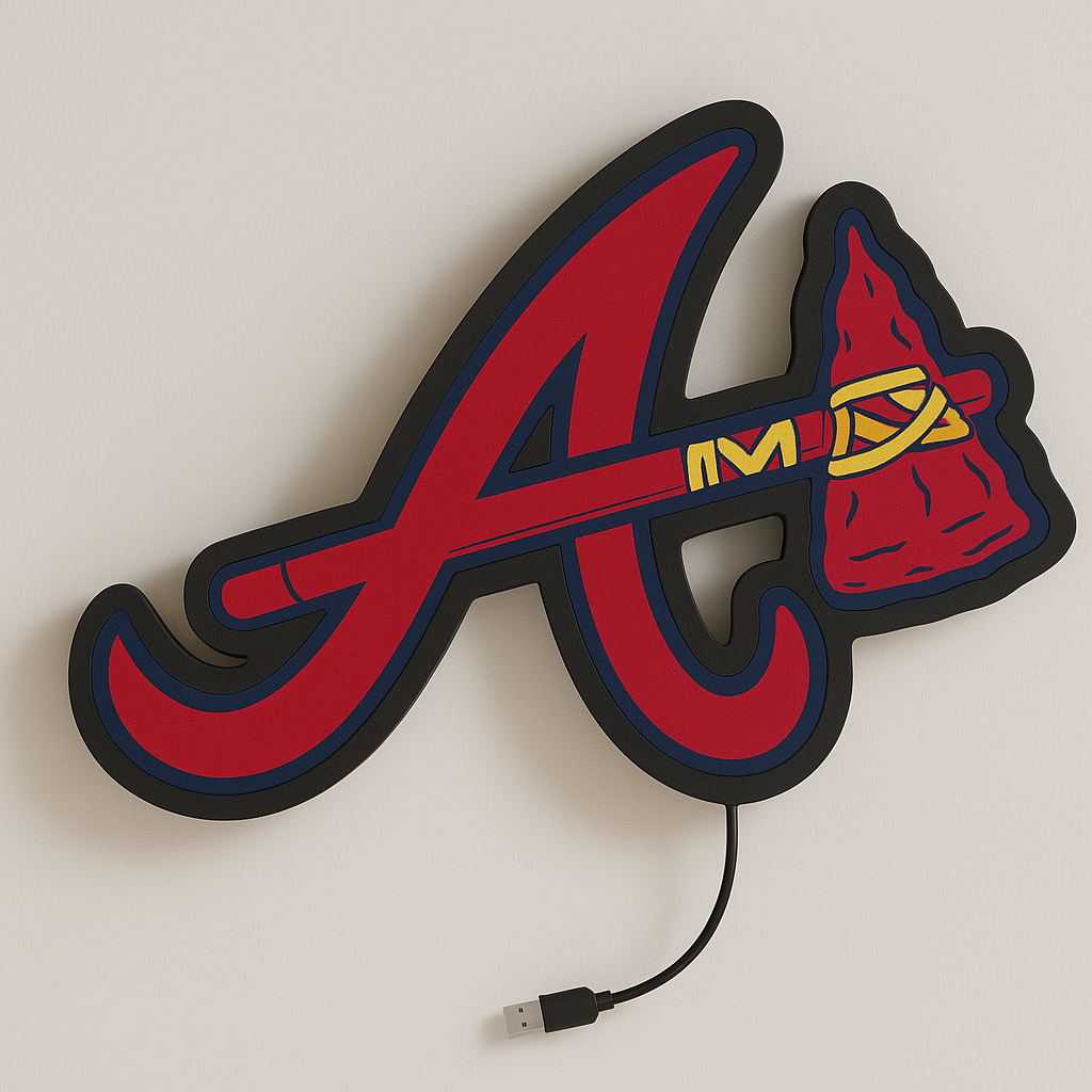 Atlanta Braves LED Bar Light – Sign Guy