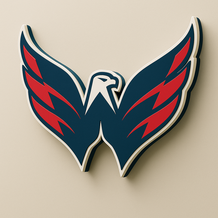 Washington Capitals 3D Plaque