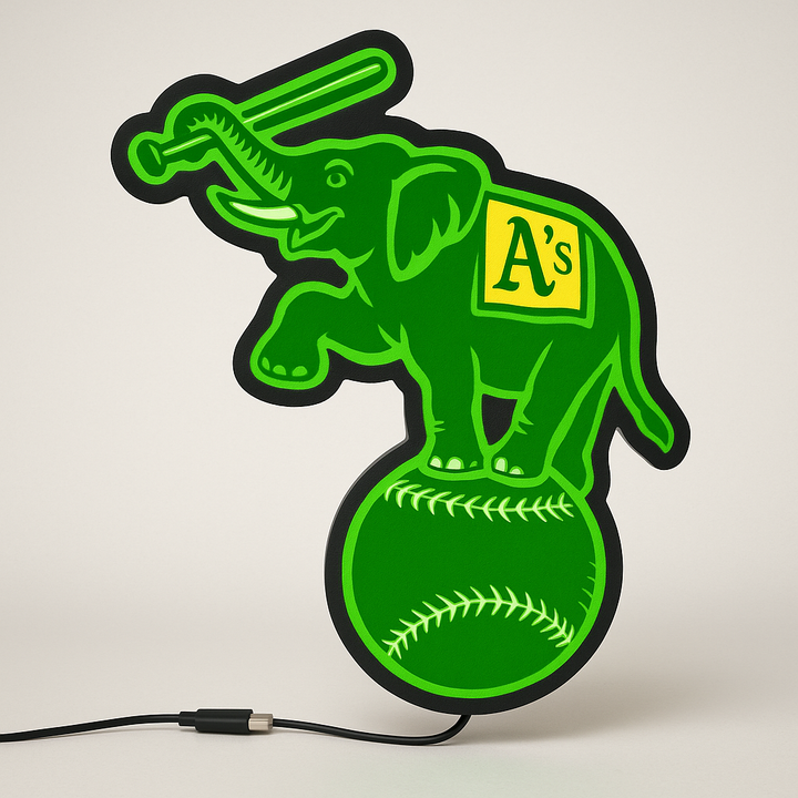 Oakland Athletics LED Sign