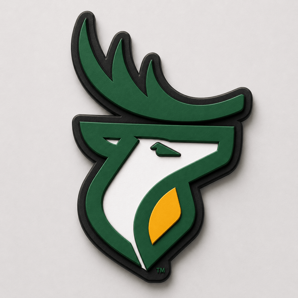 Edmonton Elks 3D Wall Plaque - Sign Guy