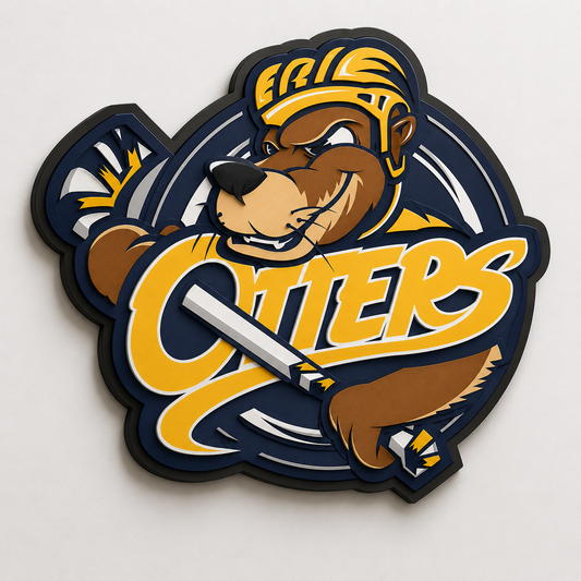 Erie Otters 3D Wall Plaque