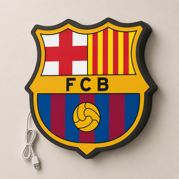 FC Barcelona LED Sign - Sign Guy