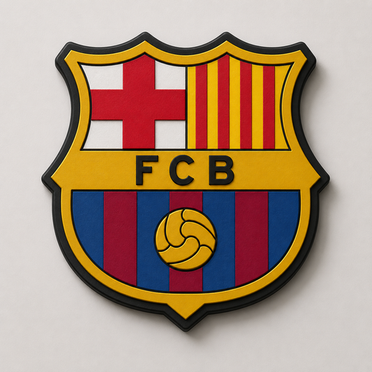 FC Barcelona 3D Wall Plaque