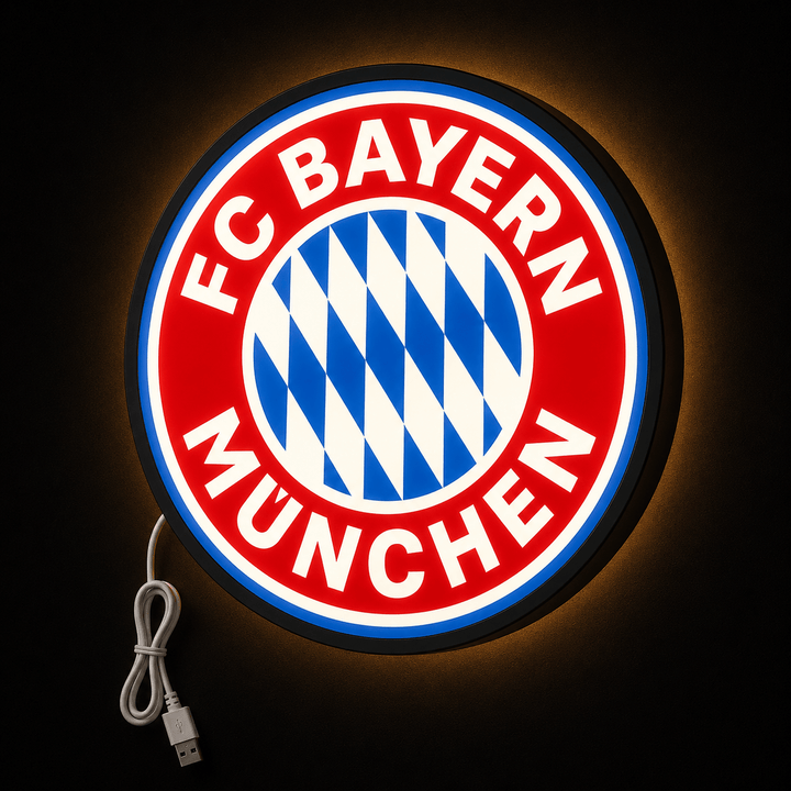 Bayern Munich LED Sign - Sign Guy