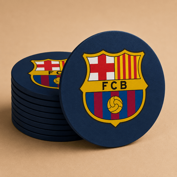 FC Barcelona Drink Coaster Set - Sign Guy