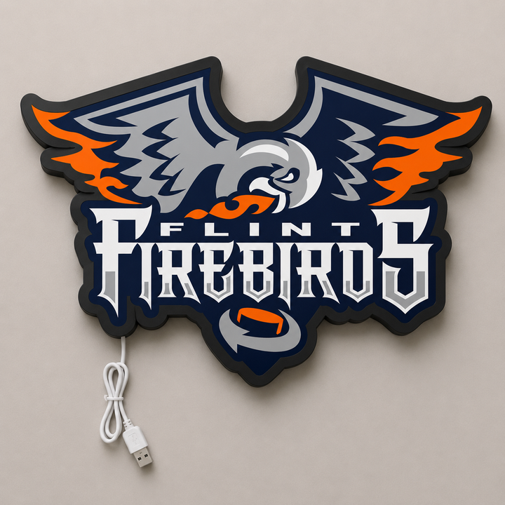 Flint Firebirds LED Sign