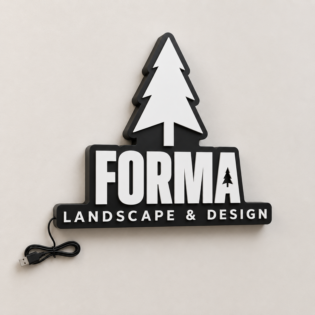 Custom Logo LED Sign