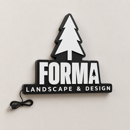 Custom Logo LED Sign