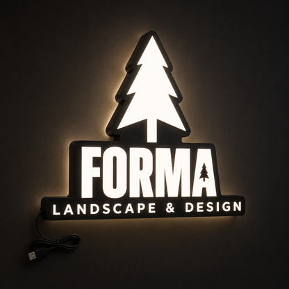 Custom Logo LED Sign