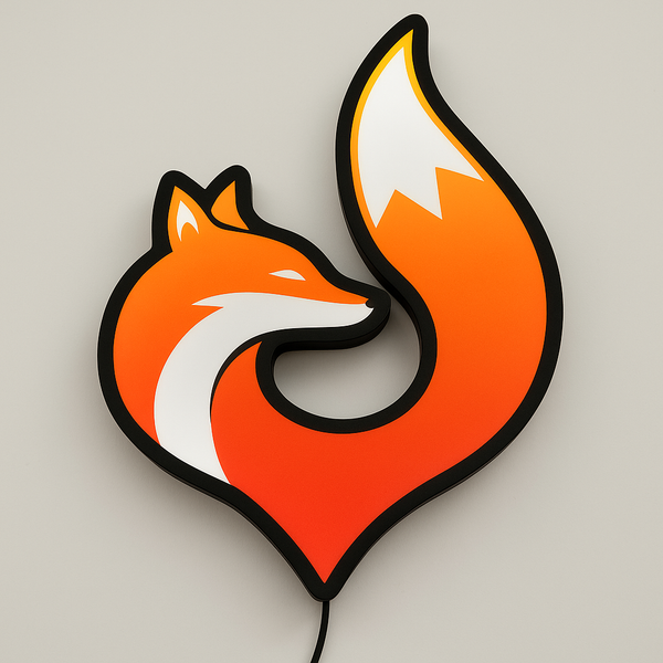 Fox Patrol LED Sign