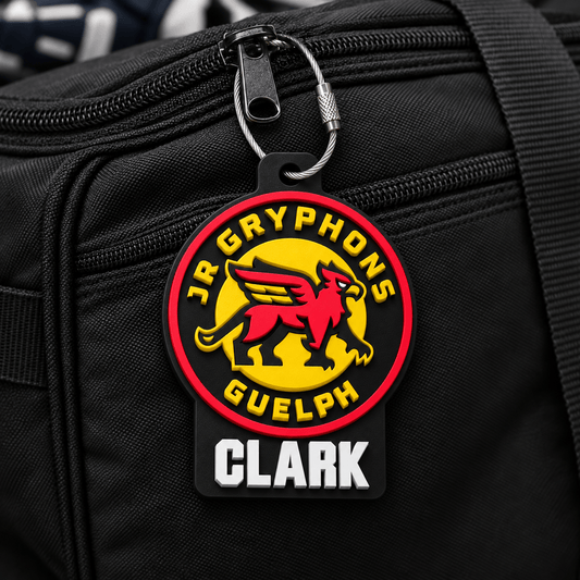 Custom Team Bag Tag - Sign Guy