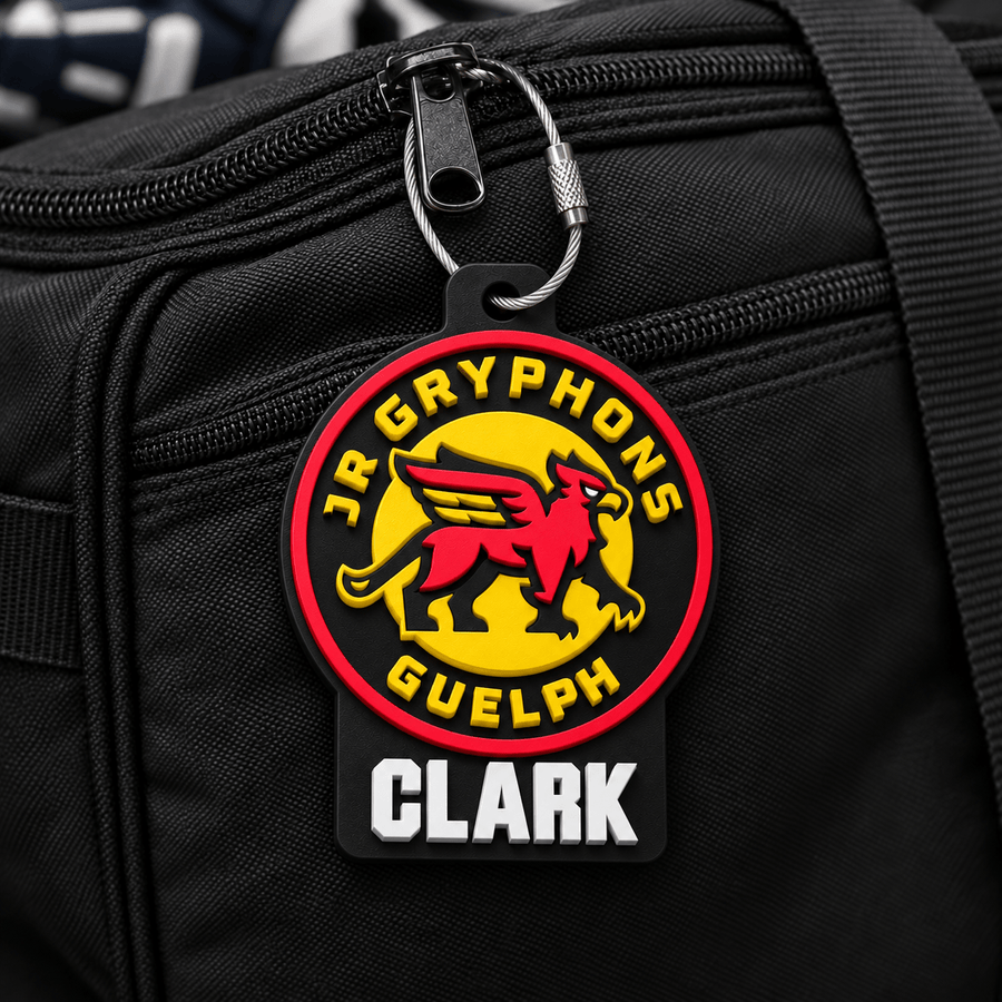 Custom Team Bag Tag - Sign Guy
