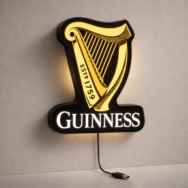 Guinness LED Bar Light - Sign Guy