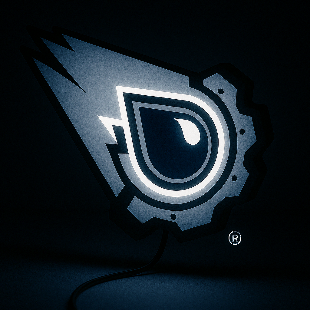 Edmonton Oilers Alternate Logo LED Bar Light