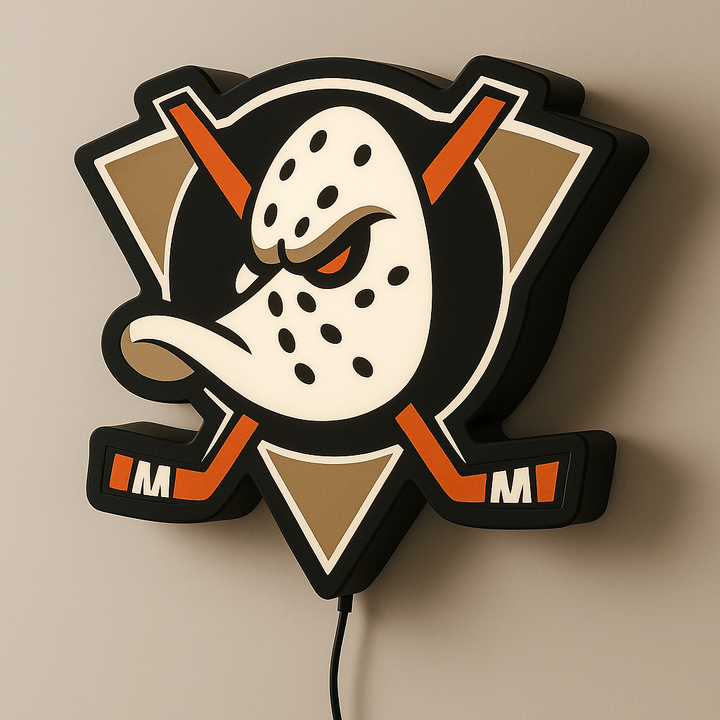 Anaheim Ducks LED Bar Light - Sign Guy