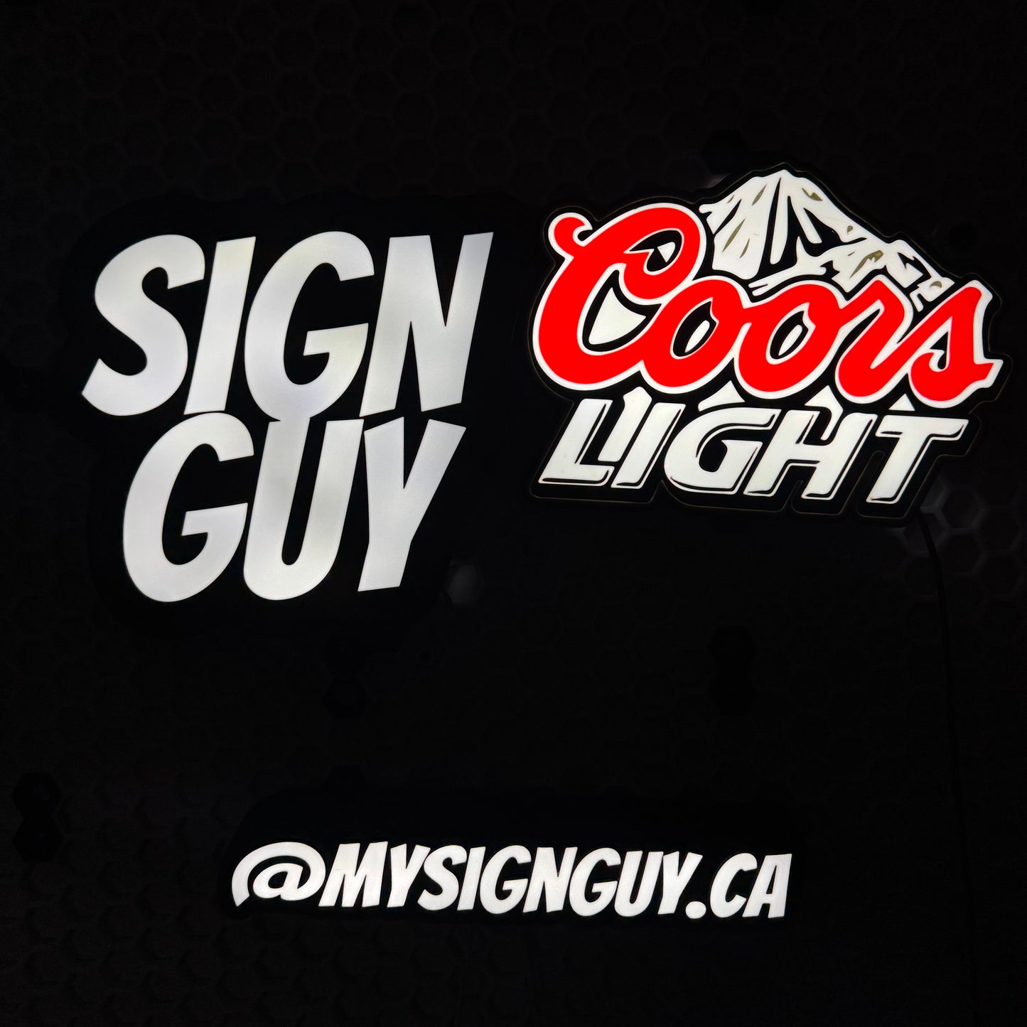 Coors Light LED Light