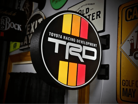 TRD Double - Sided Gas Station Light - Sign Guy