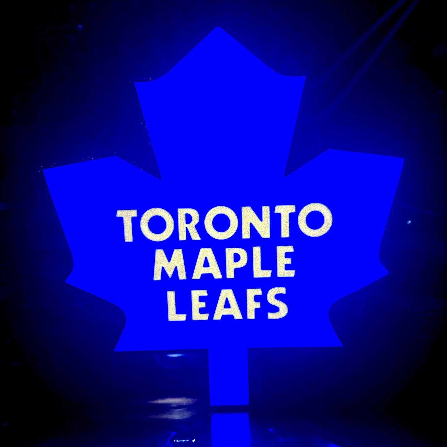 Toronto Maple Leafs 1980s-2016 Logo LED Bar Light