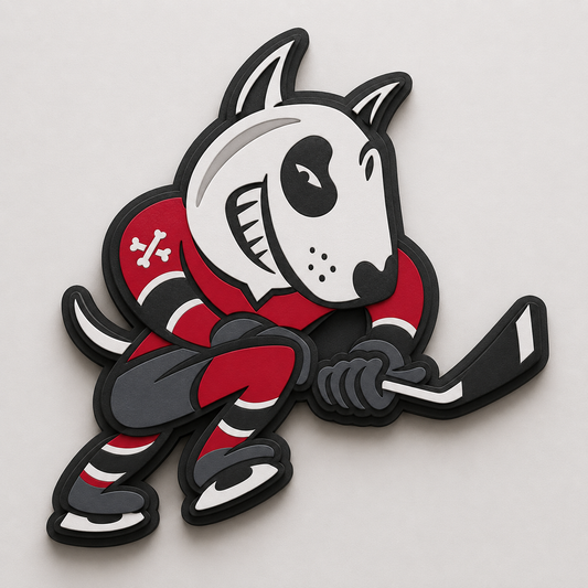 Niagara IceDogs 3D Wall Plaque