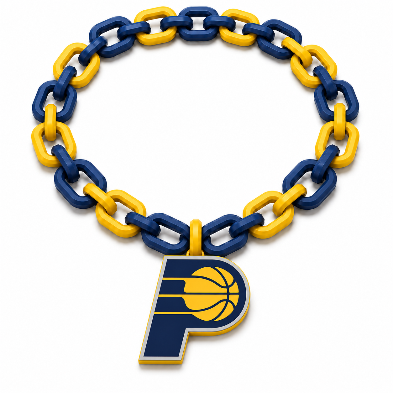 Indiana Pacers Classic Hype Chain by Sign Guy