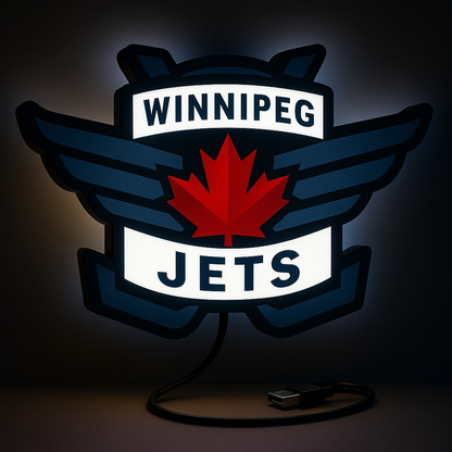 Winnipeg Jets Alternate LED Bar Light
