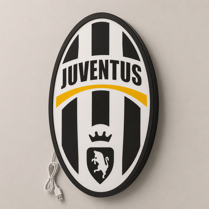 Juventus FC LED Sign - Sign Guy