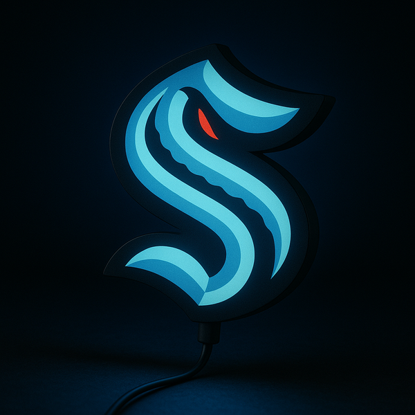 Seattle Kraken LED Sign