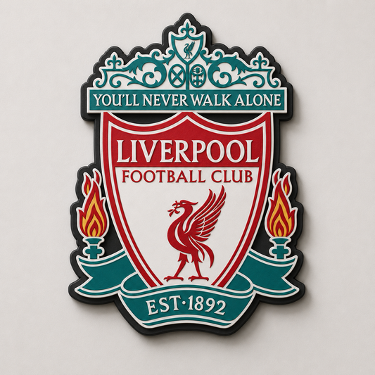 Liverpool 3D Wall Plaque