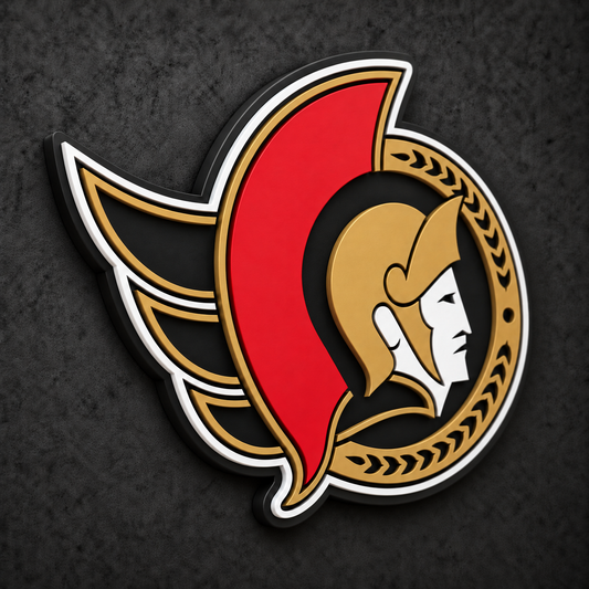Ottawa Senators 3D Wall Plaque