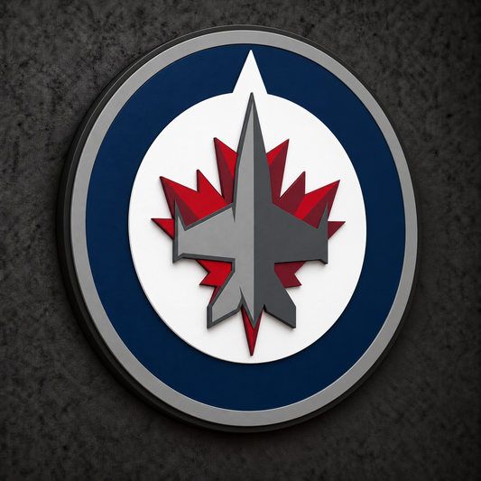 Winnipeg Jets 3D Wall Plaque