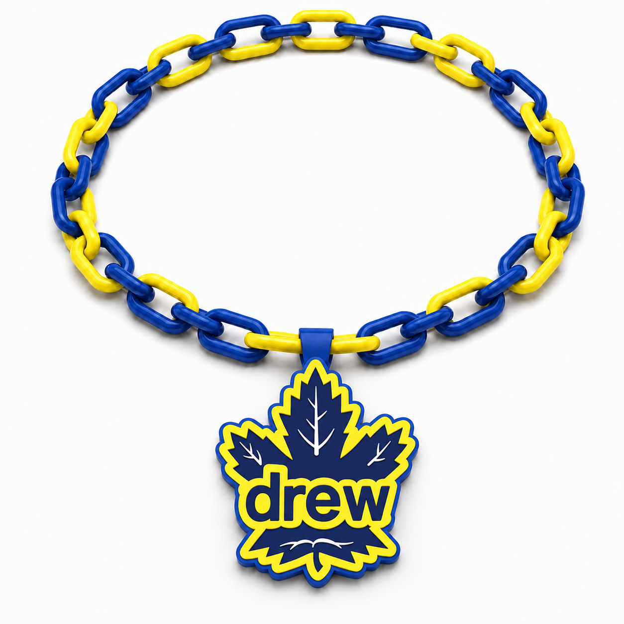 Toronto Maple Leafs x drew house Blue Classic Hype Chain by Sign Guy