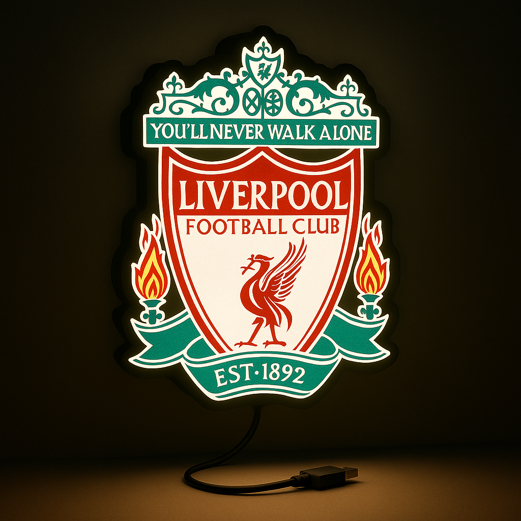 Liverpool Led Liverpool FC LED Sign | Fan Cave Decor | Sign Guy