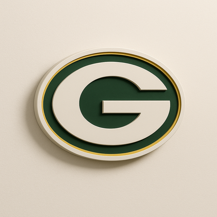 Green Bay Packers 3D Plaque