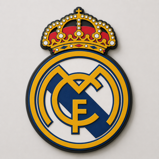 Real Madrid 3D Wall Plaque