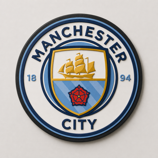 Manchester City 3D Wall Plaque