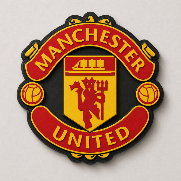 Manchester United 3D Wall Plaque - Sign Guy