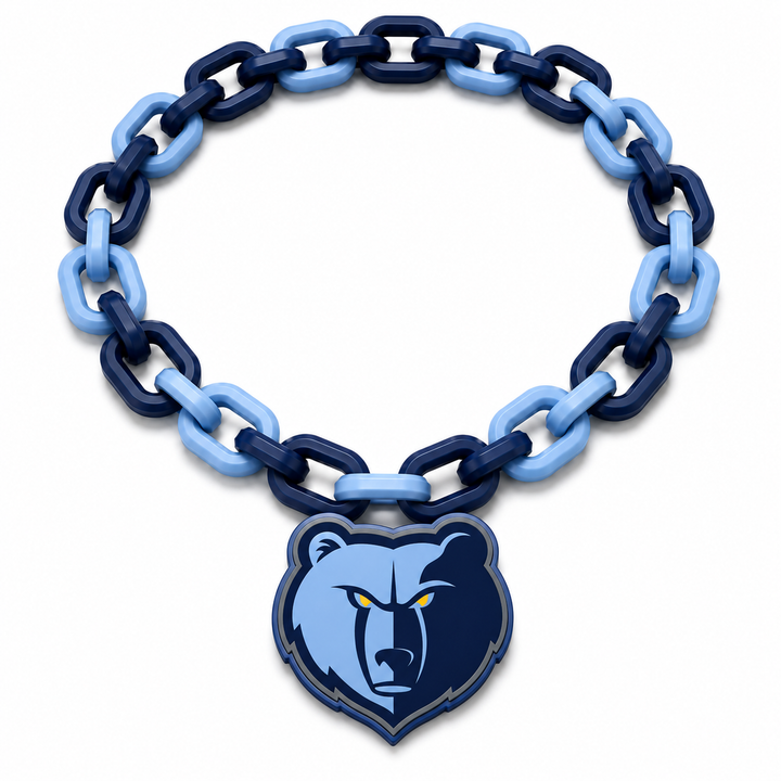 Memphis Grizzlies Classic Hype Chain by Sign Guy