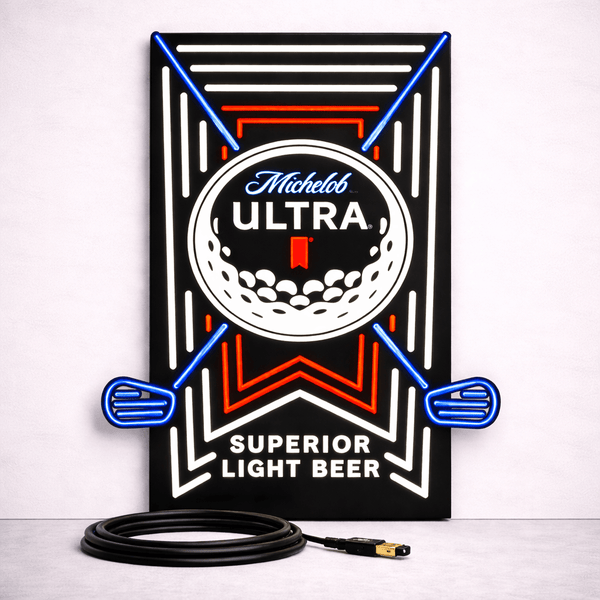 Michelob Golf LED Bar Light - Sign Guy