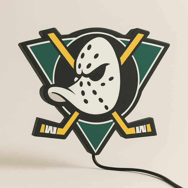 Anaheim Ducks Retro LED Sign