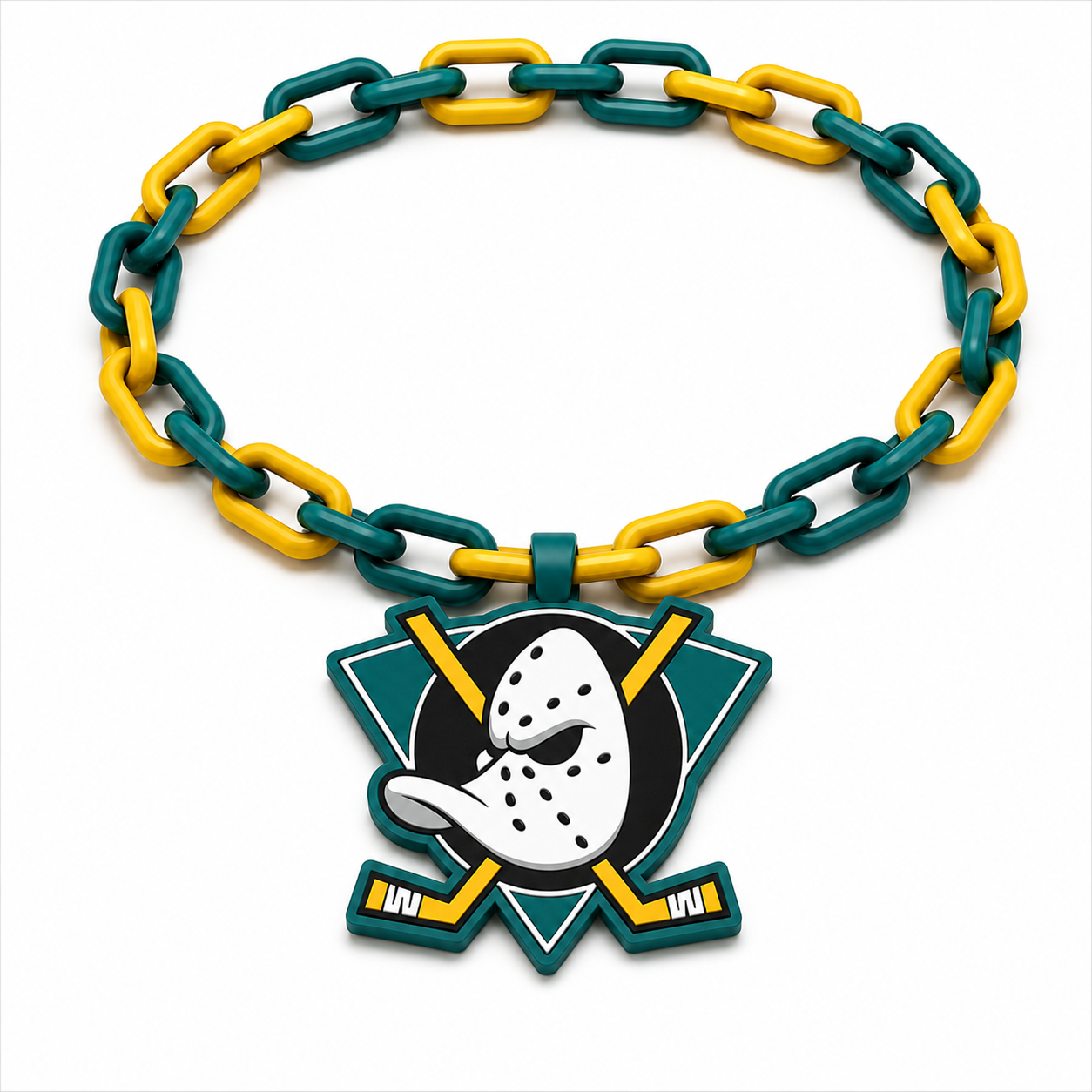 Anaheim Ducks Retro Classic Hype Chain by Sign Guy