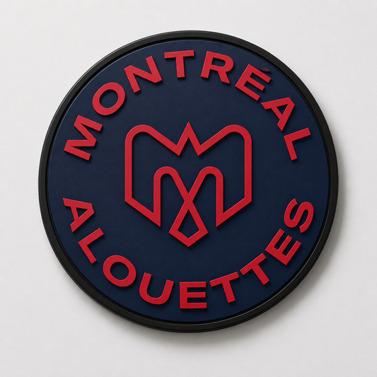Montreal Alouettes 3D Wall Plaque