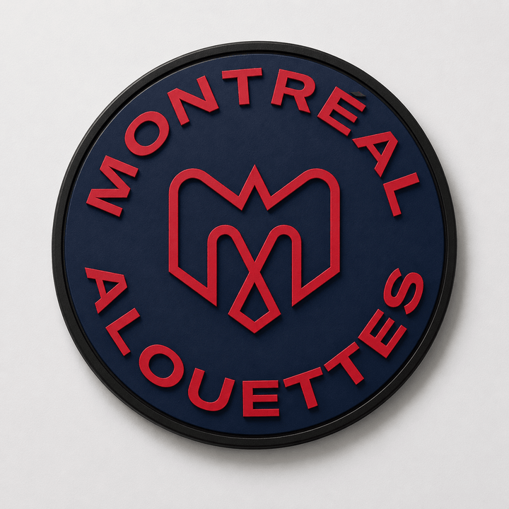 Montreal Alouettes 3D Wall Plaque - Sign Guy
